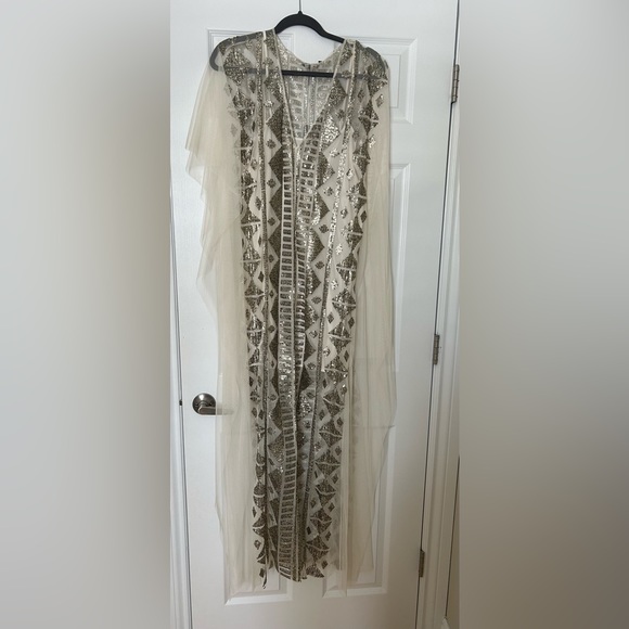 BCBG Sequin Caftan dress - Picture 4 of 6